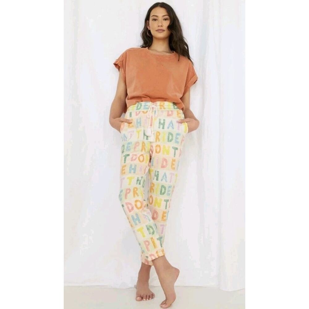 The Art Of Anthropologie Ft. Luke John Matthew Arnold Womens Pride Joggers Small